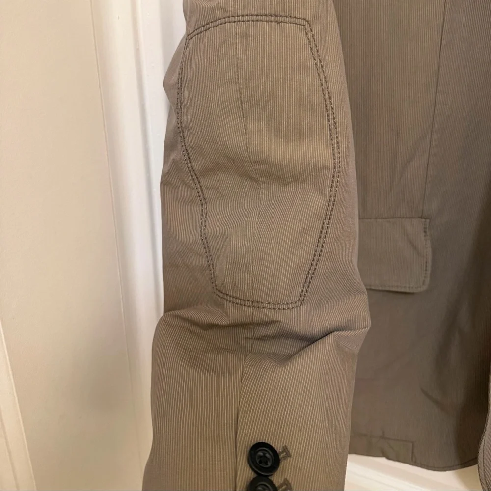 Hugo Boss Striped Cotton Jacket